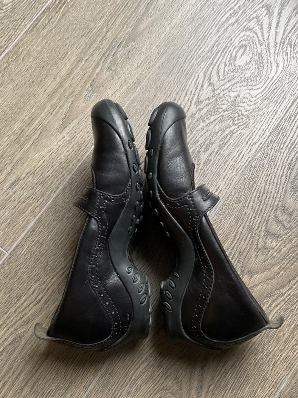 Merrell Leather Mary Jane Wedge - Picture 2 of 5